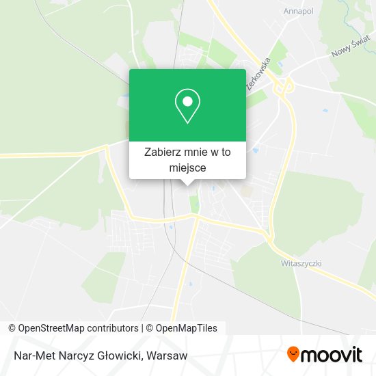 Mapa Nar-Met Narcyz Głowicki