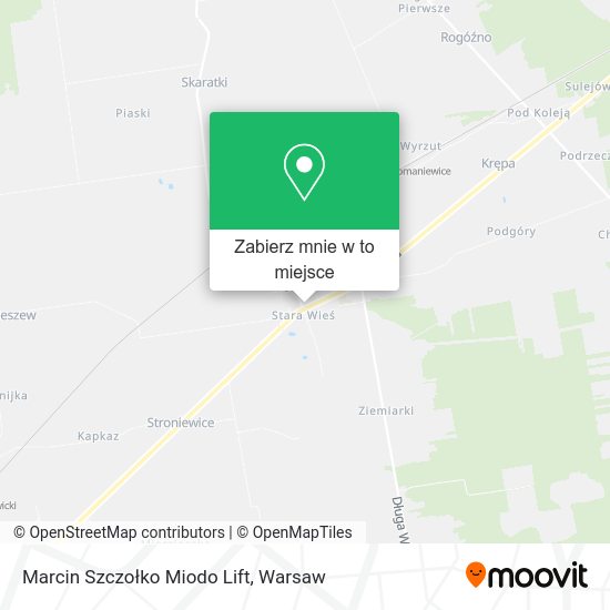 Mapa Marcin Szczołko Miodo Lift