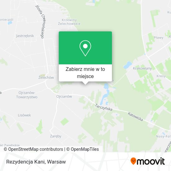 Mapa Rezydencja Kani