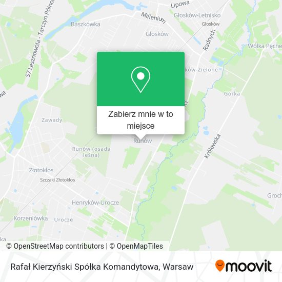 Mapa Rafał Kierzyński Spółka Komandytowa