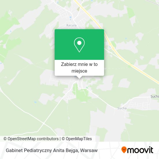 Mapa Gabinet Pediatryczny Anita Bejga