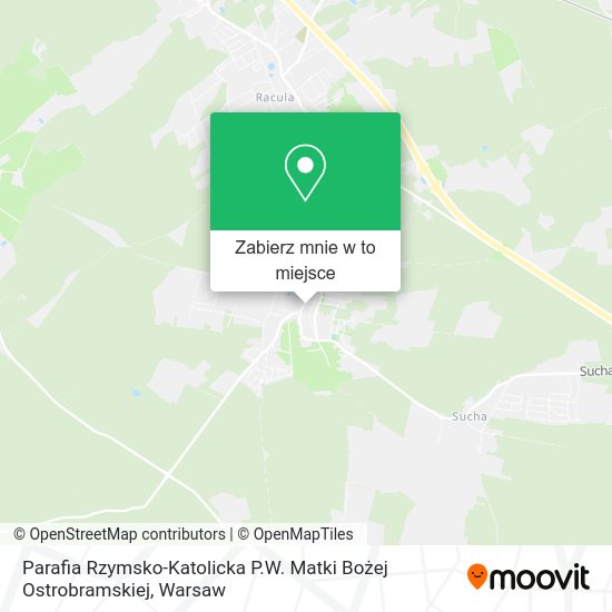 Mapa Parafia Rzymsko-Katolicka P.W. Matki Bożej Ostrobramskiej