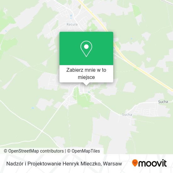 Mapa Nadzór i Projektowanie Henryk Mleczko