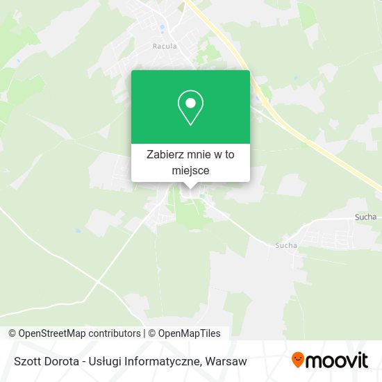 Mapa Szott Dorota - Usługi Informatyczne