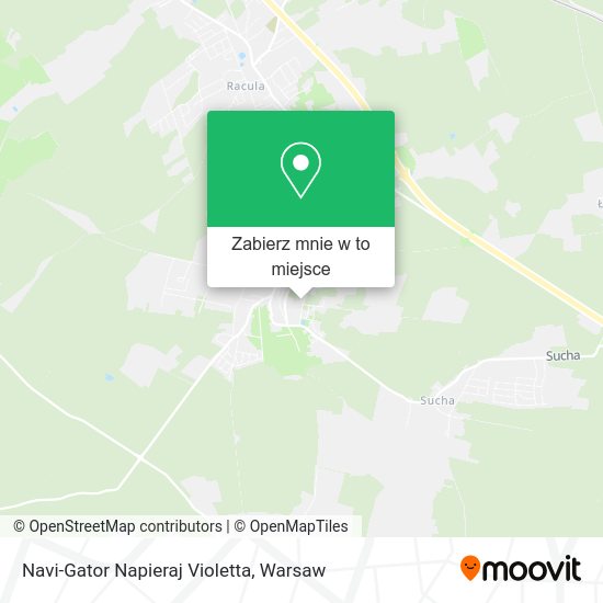 Mapa Navi-Gator Napieraj Violetta