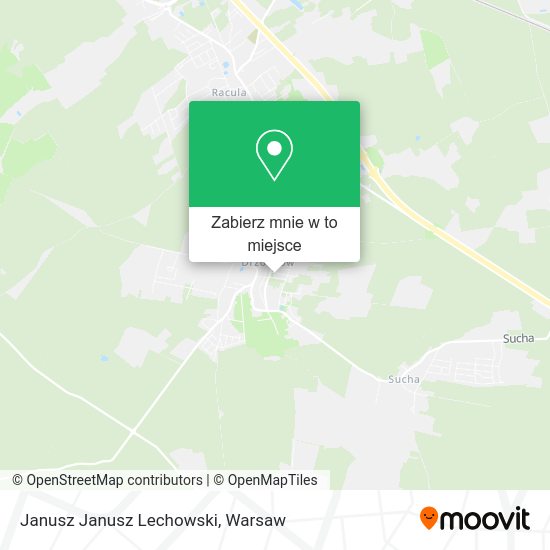 Mapa Janusz Janusz Lechowski