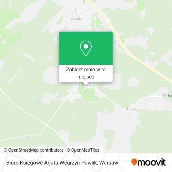 Mapa Biuro Księgowe Agata Węgrzyn-Pawlik