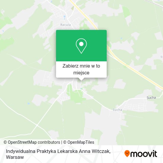 Mapa Indywidualna Praktyka Lekarska Anna Witczak