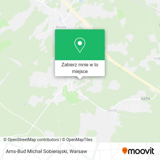 Mapa Ams-Bud Michał Sobierajski