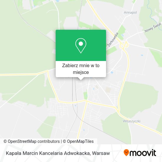 Mapa Kapała Marcin Kancelaria Adwokacka