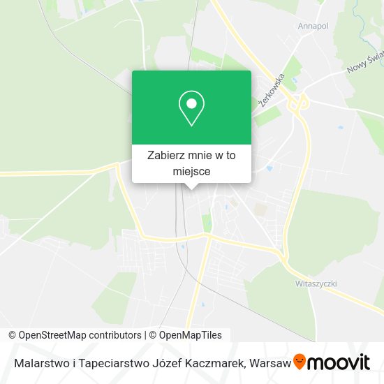 Mapa Malarstwo i Tapeciarstwo Józef Kaczmarek