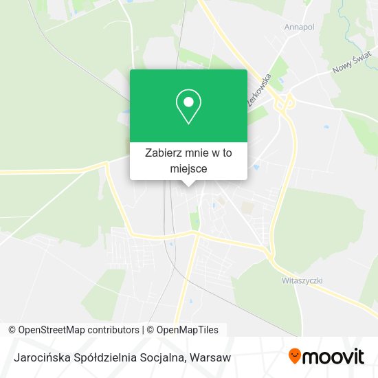 Mapa Jarocińska Spółdzielnia Socjalna