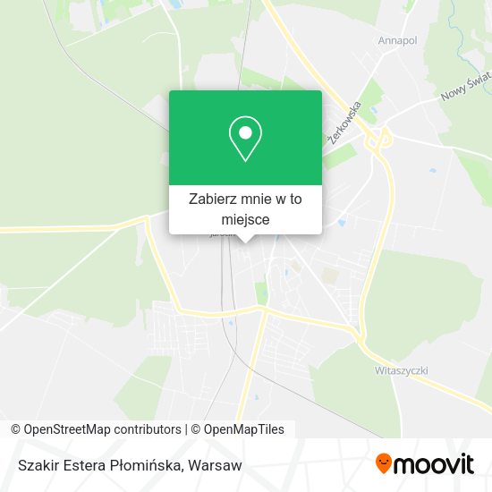 Mapa Szakir Estera Płomińska