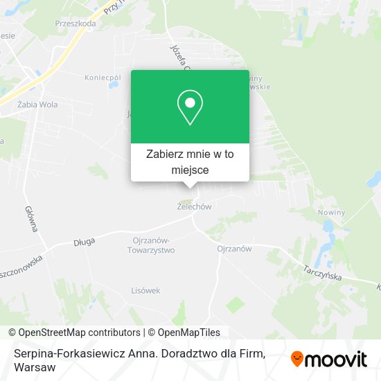 Mapa Serpina-Forkasiewicz Anna. Doradztwo dla Firm