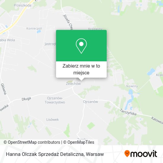 Mapa Hanna Olczak Sprzedaż Detaliczna