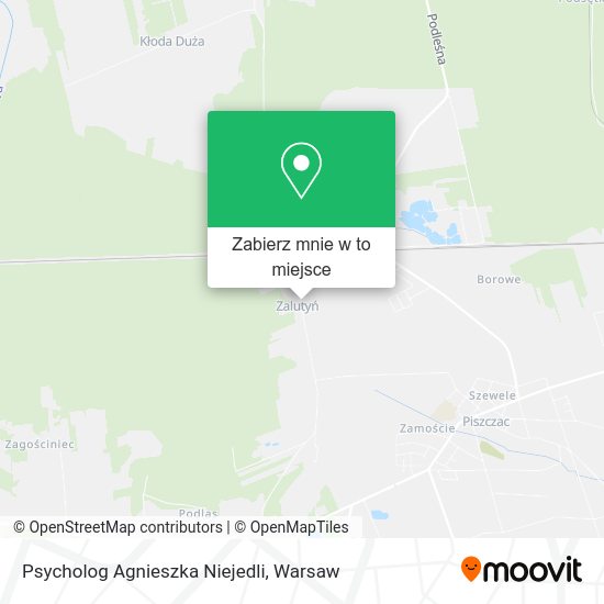 Mapa Psycholog Agnieszka Niejedli