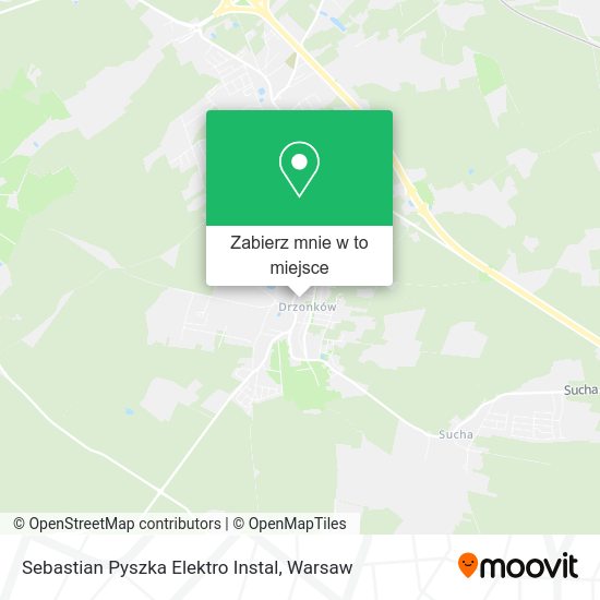 Mapa Sebastian Pyszka Elektro Instal