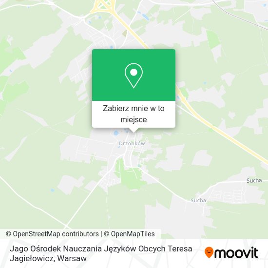 Mapa Jago Ośrodek Nauczania Języków Obcych Teresa Jagiełowicz