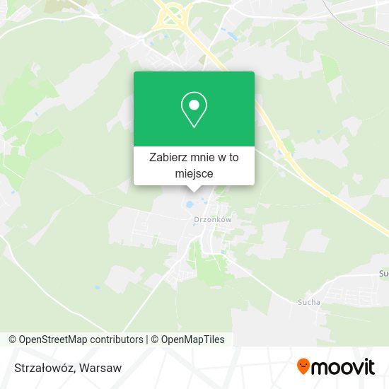 Mapa Strzałowóz