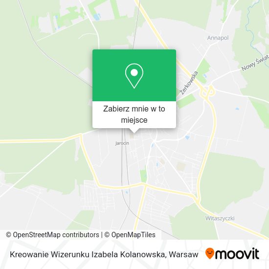 Mapa Kreowanie Wizerunku Izabela Kolanowska