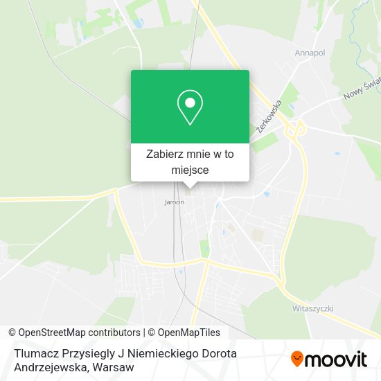 Mapa Tlumacz Przysiegly J Niemieckiego Dorota Andrzejewska