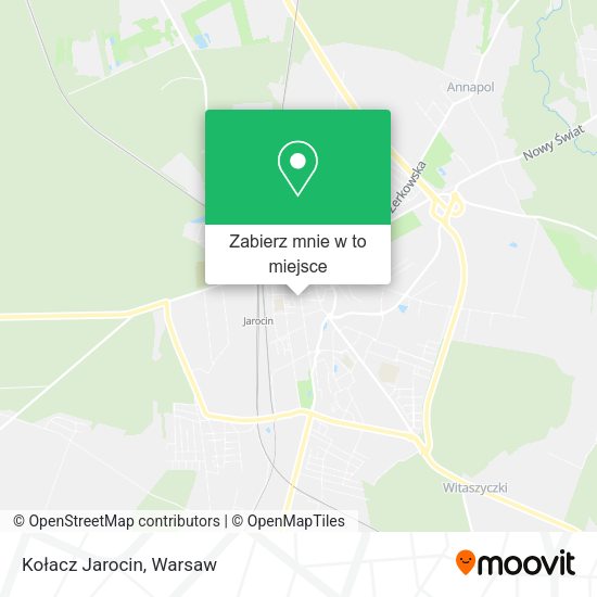 Mapa Kołacz Jarocin