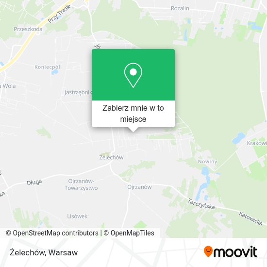 Mapa Żelechów