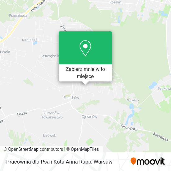 Mapa Pracownia dla Psa i Kota Anna Rapp