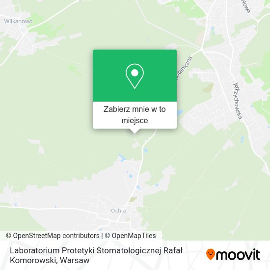 Mapa Laboratorium Protetyki Stomatologicznej Rafał Komorowski