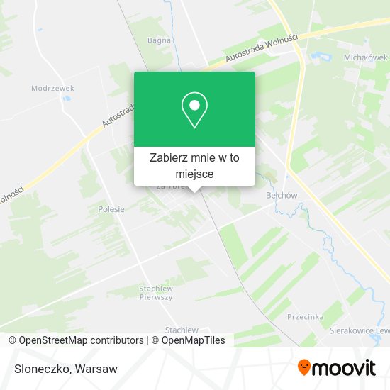 Mapa Sloneczko