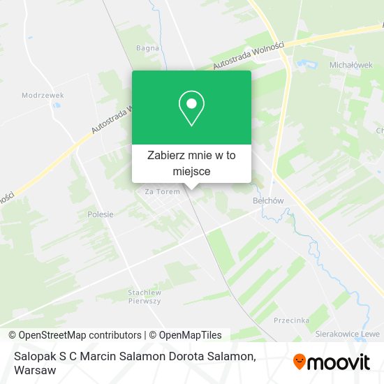 Mapa Salopak S C Marcin Salamon Dorota Salamon