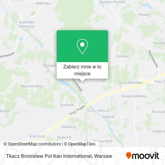 Mapa Tkacz Bronisław Pol Kan International