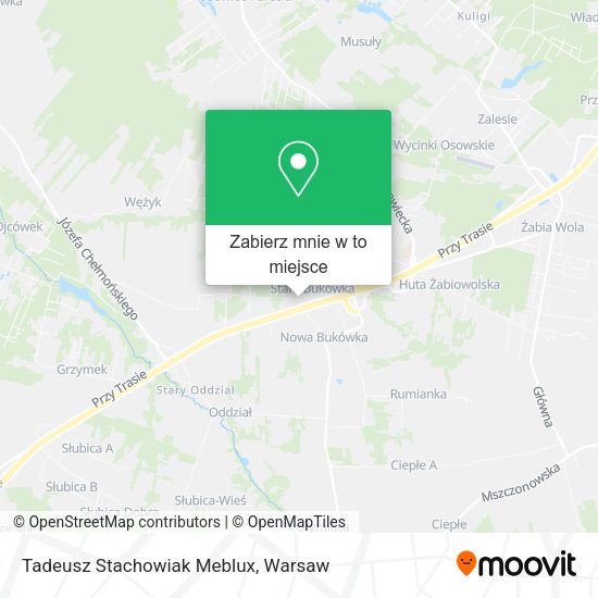 Mapa Tadeusz Stachowiak Meblux