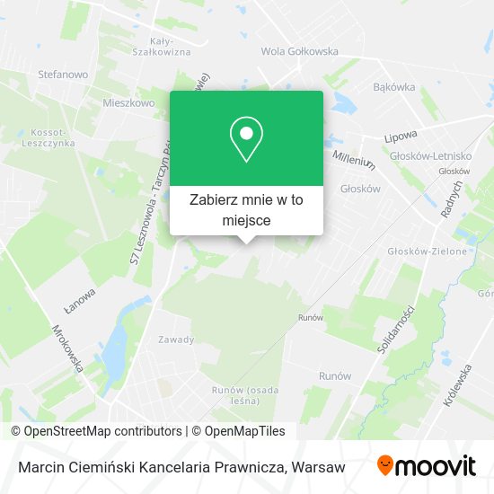 Mapa Marcin Ciemiński Kancelaria Prawnicza