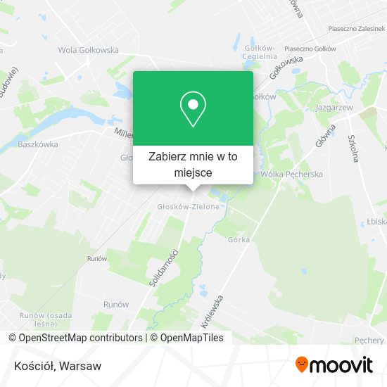 Mapa Kościół