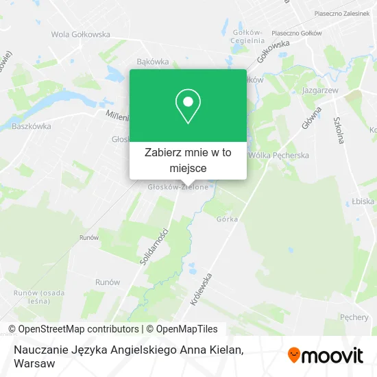 Mapa Nauczanie Języka Angielskiego Anna Kielan