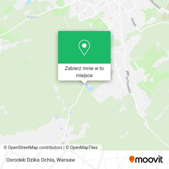 Mapa Osrodek Dzika Ochla