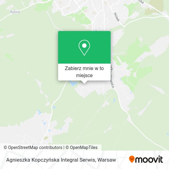 Mapa Agnieszka Kopczyńska Integral Serwis