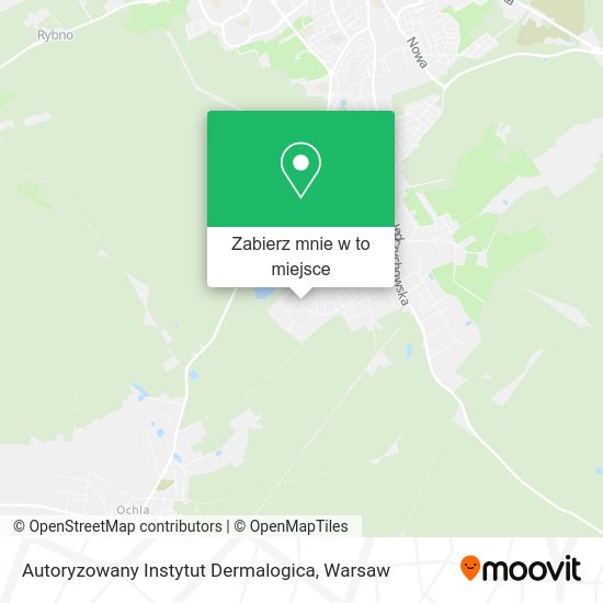 Mapa Autoryzowany Instytut Dermalogica