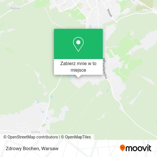 Mapa Zdrowy Bochen