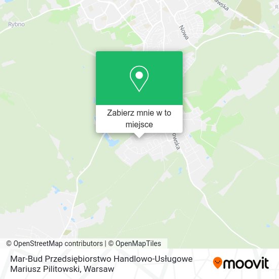 Mapa Mar-Bud Przedsiębiorstwo Handlowo-Usługowe Mariusz Pilitowski