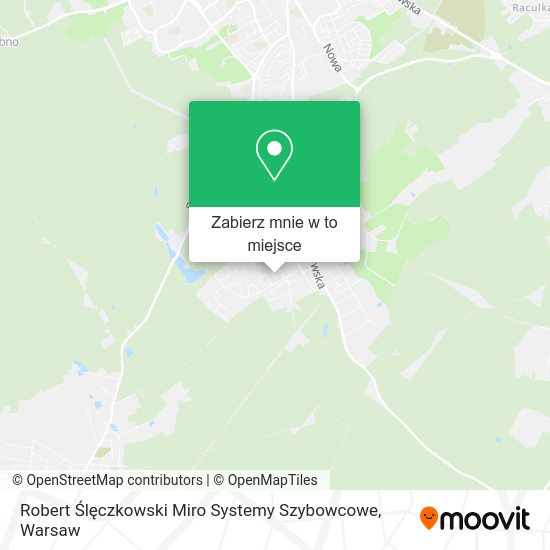 Mapa Robert Ślęczkowski Miro Systemy Szybowcowe