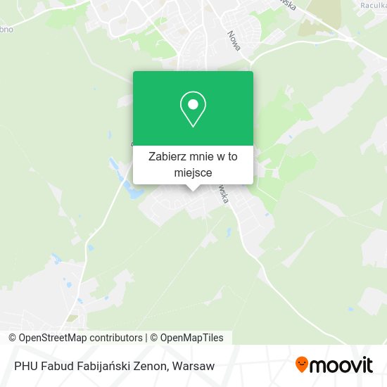 Mapa PHU Fabud Fabijański Zenon