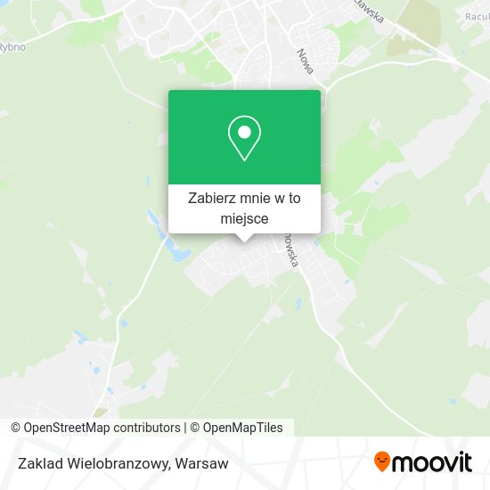 Mapa Zaklad Wielobranzowy