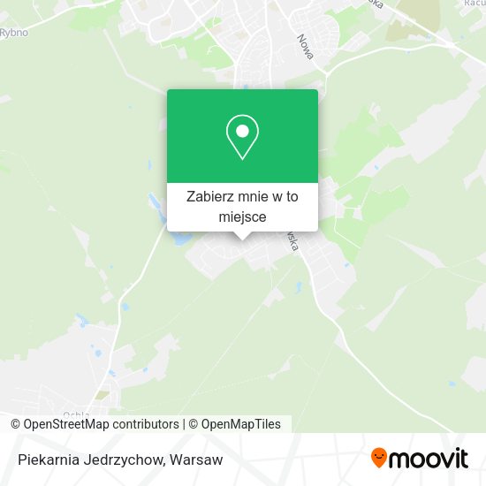 Mapa Piekarnia Jedrzychow