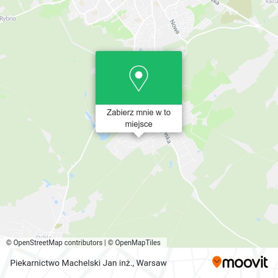 Mapa Piekarnictwo Machelski Jan inż.