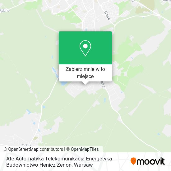 Mapa Ate Automatyka Telekomunikacja Energetyka Budownictwo Henicz Zenon