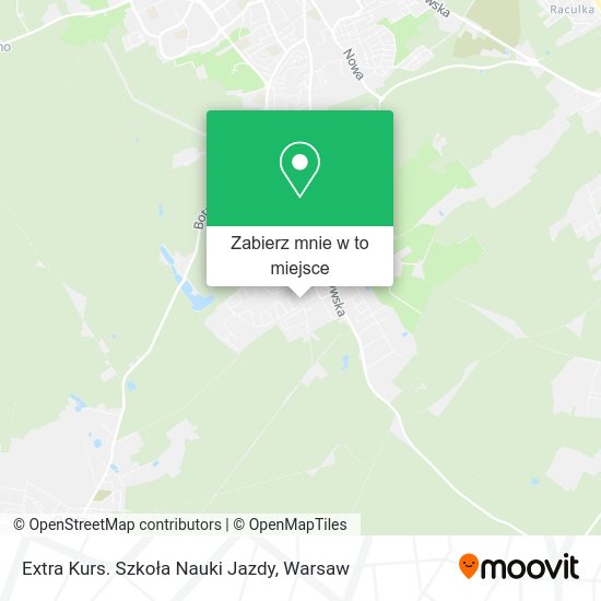 Mapa Extra Kurs. Szkoła Nauki Jazdy