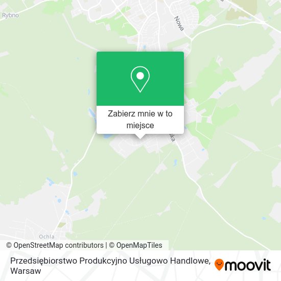 Mapa Przedsiębiorstwo Produkcyjno Usługowo Handlowe