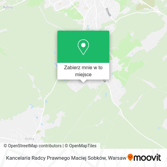 Mapa Kancelaria Radcy Prawnego Maciej Sobków